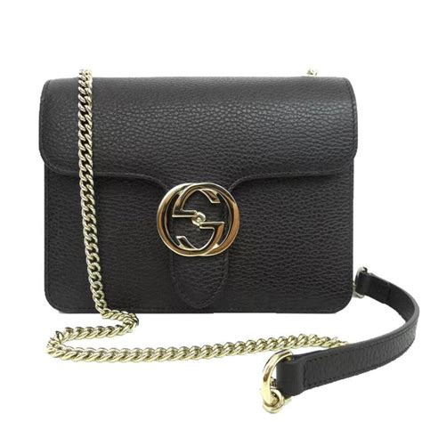 gg black crossbody bag|gucci marmont crossbody bag black.